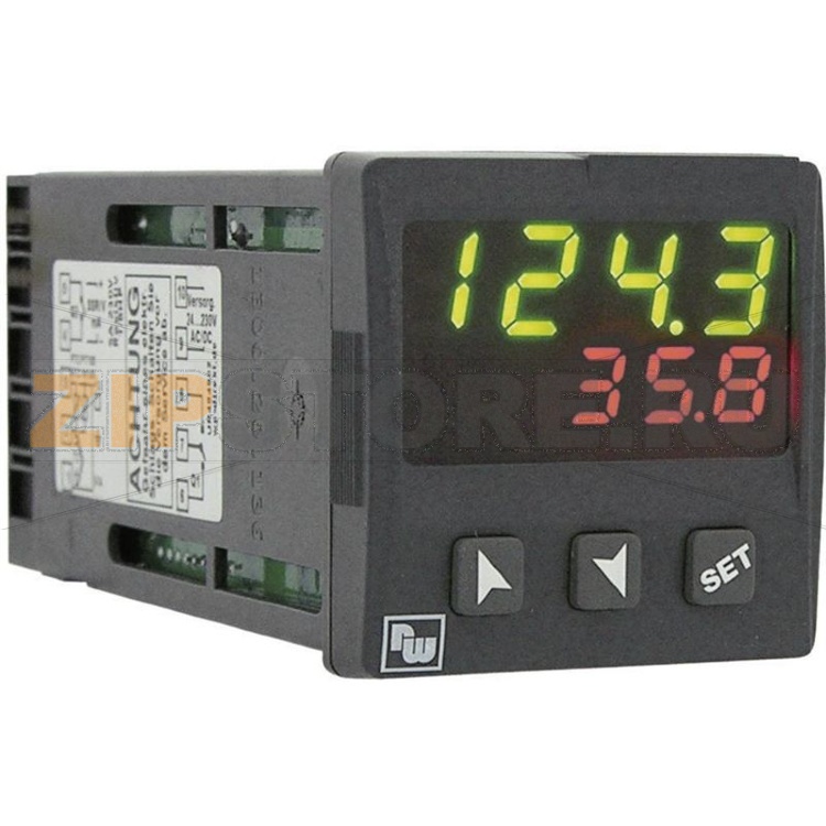 UR484804 - PID-регулятор температурный, тип датчика: K, S, R, J, Pt100 ...