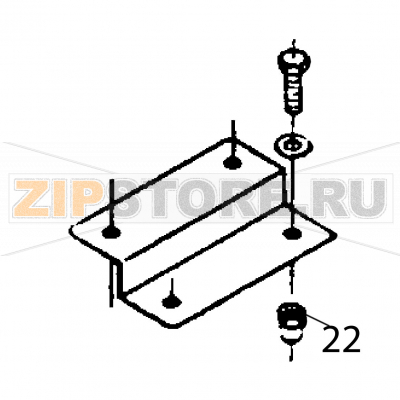 Rivet M.5 Fagor ECO-120 Rivet M.5 Fagor ECO-120Запчасть на деталировке под номером: 22Название запчасти Fagor на английском языке: Rivet M.5 ECO-120.