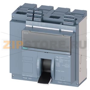 fixed-mounted sw. disconnector with handle frame 1600; 4AUX Icu=55kA @ 415V, 4-pole, right SD100; In=1250A without overload protection w/o short-circuit protection rear vertical connection Siemens 3VA2712-5.A21-.... 