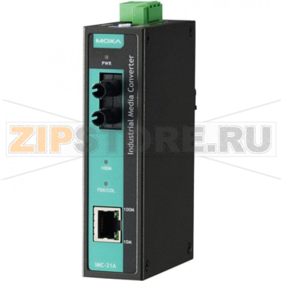 Медиаконвертер MOXA IMC-21A-M-ST-T 