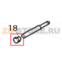 Stopper, MOQ 10 pcs TSC TTP-243 Pro Stopper, MOQ 10 pcs TSC TTP-243 ProЗапчасть на деталировке под номером: 18