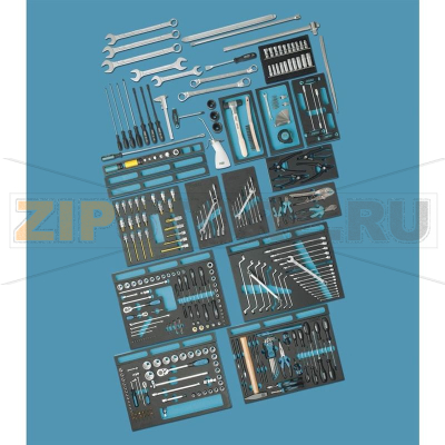 Инструменты в наборе Hazet 0-2700-163/296 