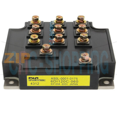 Модуль транзисторный 6x120 А, 600 В Fanuc A50L-0001-0175 6DI120C-060 