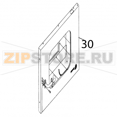 Door Fagor HMM-6/11 Door Fagor HMM-6/11Запчасть на деталировке под номером: 30Название запчасти Fagor на английском языке: Door HMM-6/11.