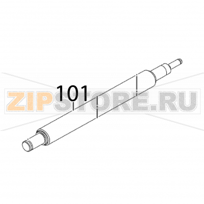 Dis roller Sato FX3-LX Dis roller Sato FX3-LXЗапчасть на деталировке под номером: 101Название запчасти на английском языке: Dis roller Sato FX3-LX.