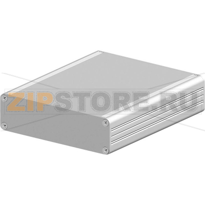 Корпус 100x105x22 мм, алюминиевый, серый, 1 шт Fischer Elektronik AKG 105 22 100 ME 