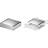 Корпус 100x105x22 мм, алюминиевый, серый, 1 шт Fischer Elektronik AKG 105 22 100 ME - Корпус 100x105x22 мм, алюминиевый, серый, 1 шт Fischer Elektronik AKG 105 22 100 ME
