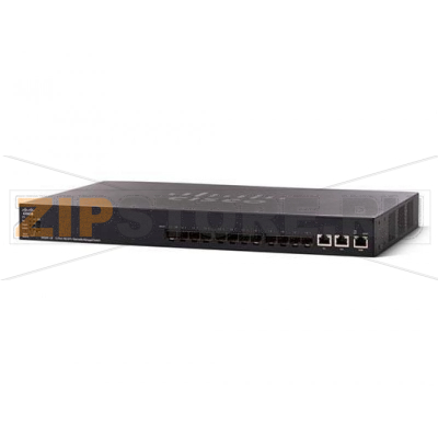 Коммутатор 10xSFP+, 2x10GE Cisco SX550X-12F-K9-EU 