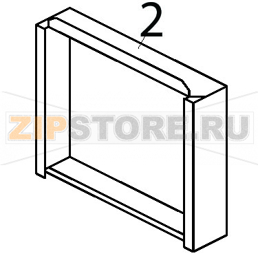 Back panel assembly Brema DSS 42 Back panel assembly Brema DSS 42Запчасть на деталировке под номером: 2Название запчасти Brema на английском языке: Back panel assembly DSS 42.