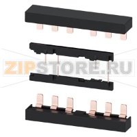 Набор для электрического монтажа винтовой зажим электрич. и механич. для реверсивного пускателя типоразмера S3 Siemens 3RA2943-2AA1