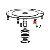 Hex nut Hurakan HKN-20SN2V