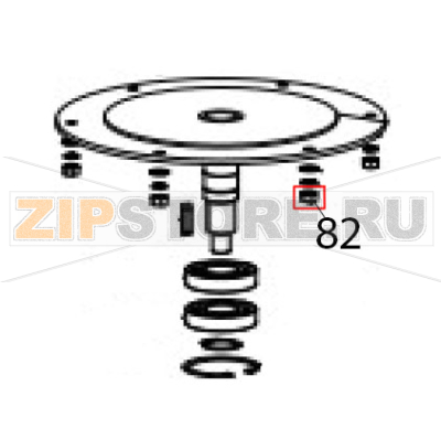 Hex nut Hurakan HKN-20SN2V Hex nut Hurakan HKN-20SN2VЗапчасть на деталировке под номером: 82