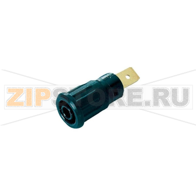 Розетка лабораторная, черная, 1 шт Stäubli SEB4-F6,3 