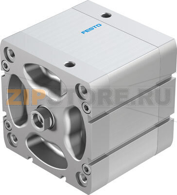 Пневмоцилиндр компактный Festo ADN-100-40-I-P-A 