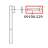 Screw MRX-H M3x18 Zebra TTP 1030