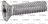 HEAD SCREW POZIDRIVE M4X30 - 200PCS