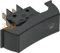 ЧЕРНЫЙ ДВУХПОЛЮСНЫЙ ПЕРЕКЛЮЧАТЕЛЬ 16A 120/230В