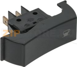 ЧЕРНЫЙ ДВУХПОЛЮСНЫЙ ПЕРЕКЛЮЧАТЕЛЬ 16A 120/230В 