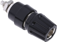 Колодка клеммная 4 мм, 60 В, 63 A, M6x0.75, черная Hirschmann 930136100