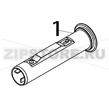 Ribbon spindle ass’y TSC TTP-342 Pro Ribbon spindle ass’y TSC TTP-342 ProЗапчасть на деталировке под номером: 1