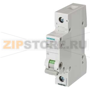 ВЫКЛЮЧАТЕЛЬ НАГРУЗКИ 63A 1-ПОЛ. Siemens 5TL1163-0 