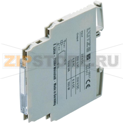 Реле интерфейсное 24 В/AC, 6 А, 1 шт Lütze RE 6-0022 AC/DC 24 V 
