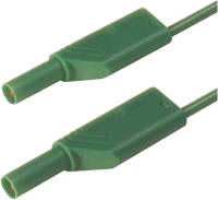 Провод тестовый 1 м, 16 A, 1000 В/AC/DC, зеленый Hirschmann 934095104