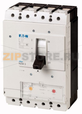 Выключатель автоматический 320А/ 200А, 4 полюса, 150кА, 250…320А Eaton NZMH3-4-A320/200 