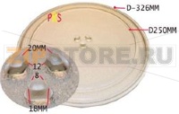 PIATTO MICROONDE FAGOR AS0008642