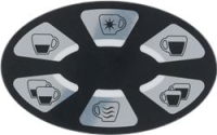 PUSH-BUTTON PANEL MEMBRANE 6-BUTTON NOVA