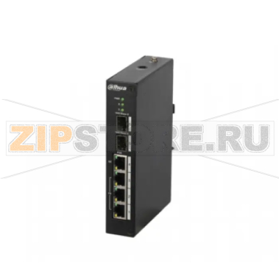 Коммутатор неуправляемый, 4 порта Dahua DH-PFS3206-4P-96 