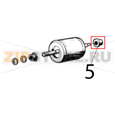 Rotor spacer Ugolini MT 3 Rotor spacer Ugolini MT 3Запчасть на деталировке под номером: 5