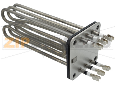 ТЭН парогенератора с уплотнением Rational C-/ CPC 61-202 Inc. 825 с 05/93 (9 кВт, 230 В) ТЭН 8720.1590 (9 кВт, 230 В) с уплотнением для парогенератора Rational C-/ CPC 61-202 Inc. 825 с 05/93. Количество запчастей (комплектующих) Rational в оборудовании: 1 шт.