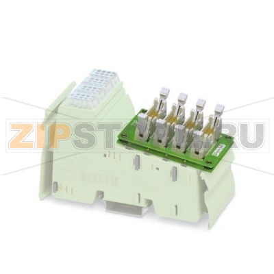 Фронтальный адаптер VARIOFACE для узлов Inline-HD Phoenix Contact FLKM 14-PA-INLINE/32 передача 32 (4 x 8) цифровых сигналов.Минимальный заказ: 1 шт.Упаковка: 1 шт.