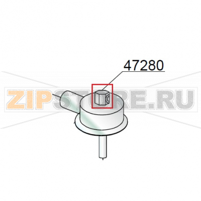 Гайка промывного колена 1/4&quot; DIHR DW014 Гайка промывного колена 1/4" DIHR DW014Запчасть на деталировке под номером: 47280Название запчасти на английском языке: Rinse elbow DIHR DW014