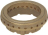 BURNER RING BRASS PERFORATED ELBA