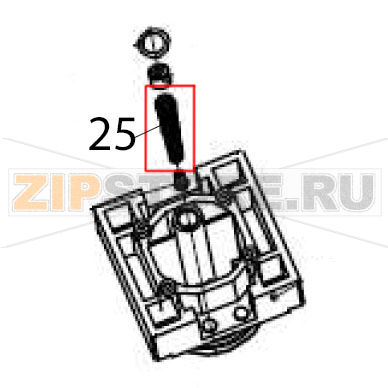 Brewing valve spring Hurakan HKN-ME709 Brewing valve spring Hurakan HKN-ME709Запчасть на деталировке под номером: 25