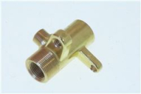 FLANGIA PER RUBINETTO GAS