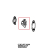 Ct Bt left door spring latch Unox XVC 305E