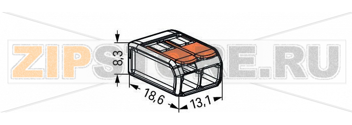 Соединитель для сращивания COMPACT; для всех типов проводников; макс. 4 мм; 2-проводн.; с рычагами; прозрачный корпус; Темп. окруж. среды: макс. 85 °C (T85); 4,00 mm; прозрачные Wago 221-412 Your Benefits:Ease of use – pull the lever up, insert a conductor and push the lever back downAvailable as 2-, 3- and 5-wire connectorsEasily terminate conductors from 0.14 to 4 mm?Connect solid, stranded and fine-stranded conductorsTime savings for installers and device manufacturersQuickly install devices with higher levels of power consumptionSafely install long cable runs with larger conductor cross sectionsMounting carrier for installation conforms to standardsCustom carriers are possible...