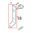 Supporto x interruttore Saeco Royal Classic