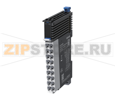 Модуль измерения температуры 24 В/DC, Pt100, Pt500, Pt1000, Cu100, KTY84, NTC5K, NTC10K, 4 канала Inovance GL20-4PT-INT 