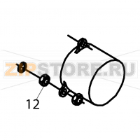 Tuerca exagonal M-6 Fagor FI-200