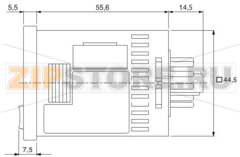 Реле времени цифровое 240 В/AC, 0.01 с-9999 ч, 1 шт Panasonic LT4HW240ACJ 