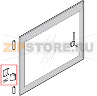 Inner glass catch kit Lainox VE061D  