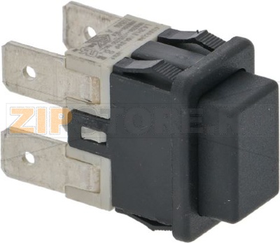 ВЫКЛЮЧАТЕЛЬ БИПОЛЯРНЫЙ ЧЕРНЫЙ 16A 250V 