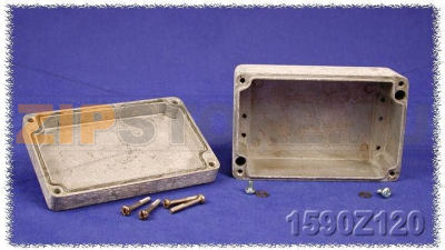 Крышка торцевая, материал: сталь, 1 шт Hammond 1590Z166PL 