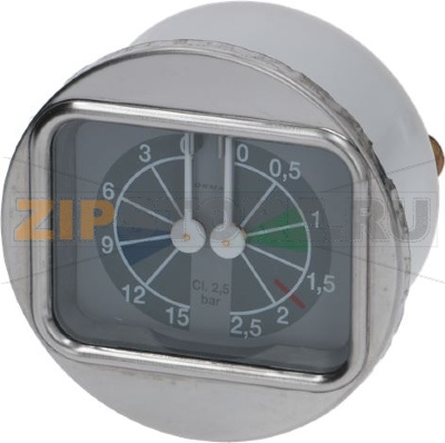 МАНОМЕТР БОЙЛЕРА-НАСОСА Ø 58 ММ 