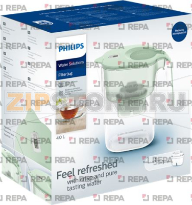 WATER FILTER PITCH. W/TIMER 4L PHILIPS 