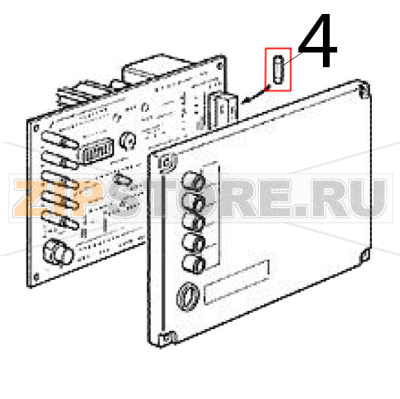 Fusibile 16 A Scotsman BF 80 Fusibile 16 A Scotsman BF 80Запчасть на деталировке под номером: 4